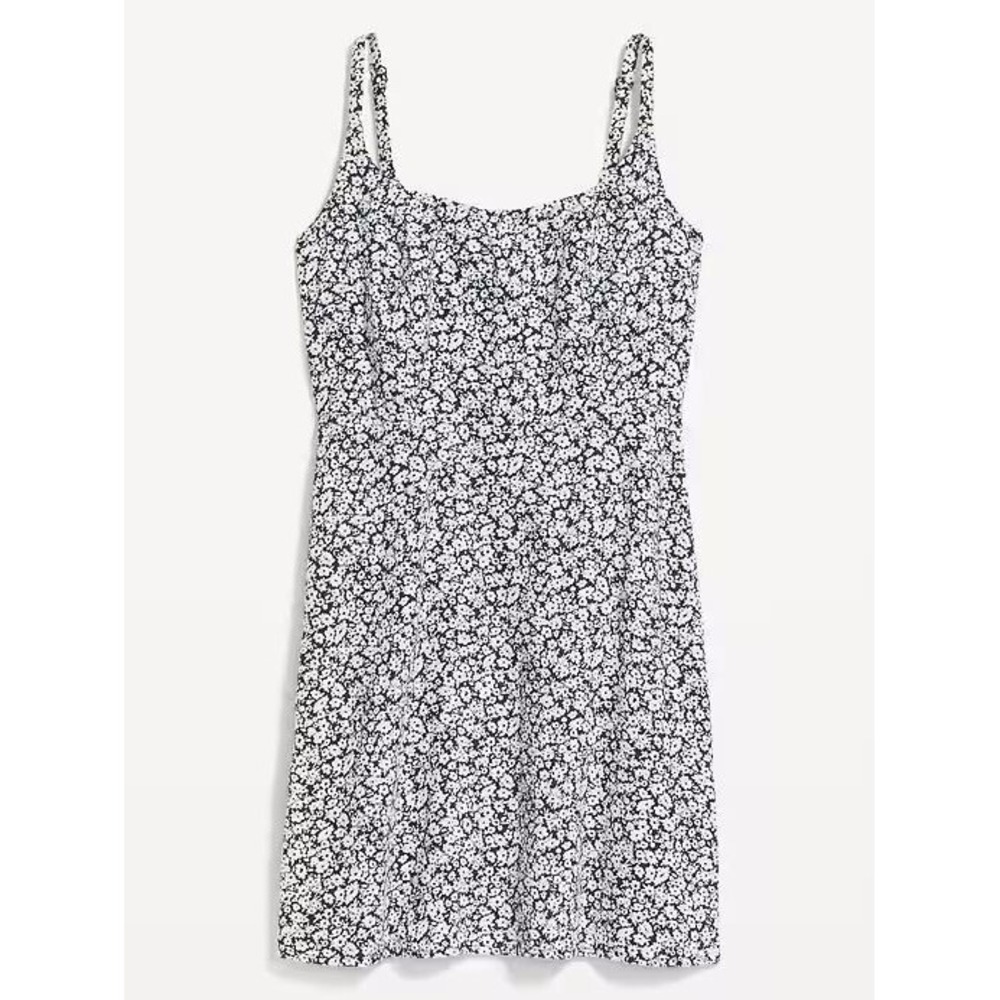 Old Navy Fit & Flare Cami Mini Dress - Blue Ditsy Floral - Plus Size 2X (20/22)